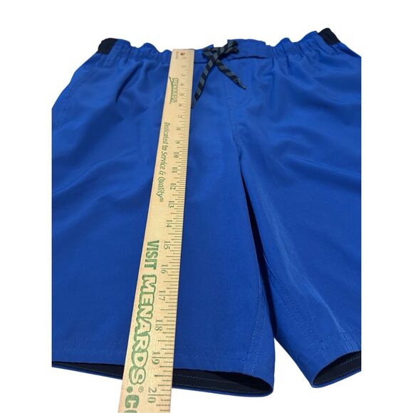 Nike Men’s Size L Blue & Black Swimwear Swim Trunks - Picture 7 of 11